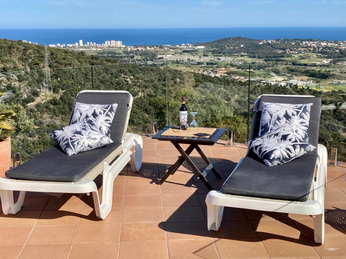 Villa Gardenia Mit Pool Und Traumhaftem Meerblick Santa Cristina d'Aro Eksteriør bilde